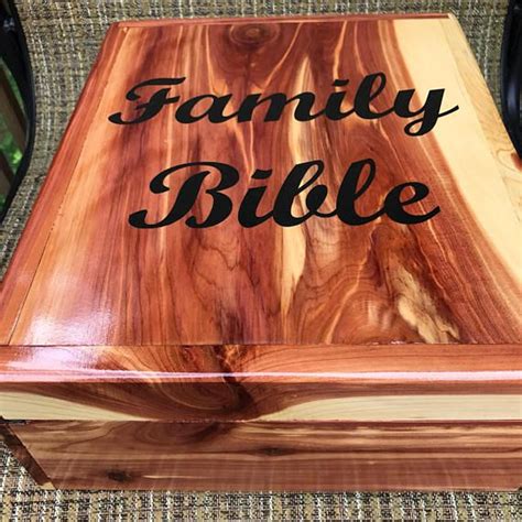 storage box for bible